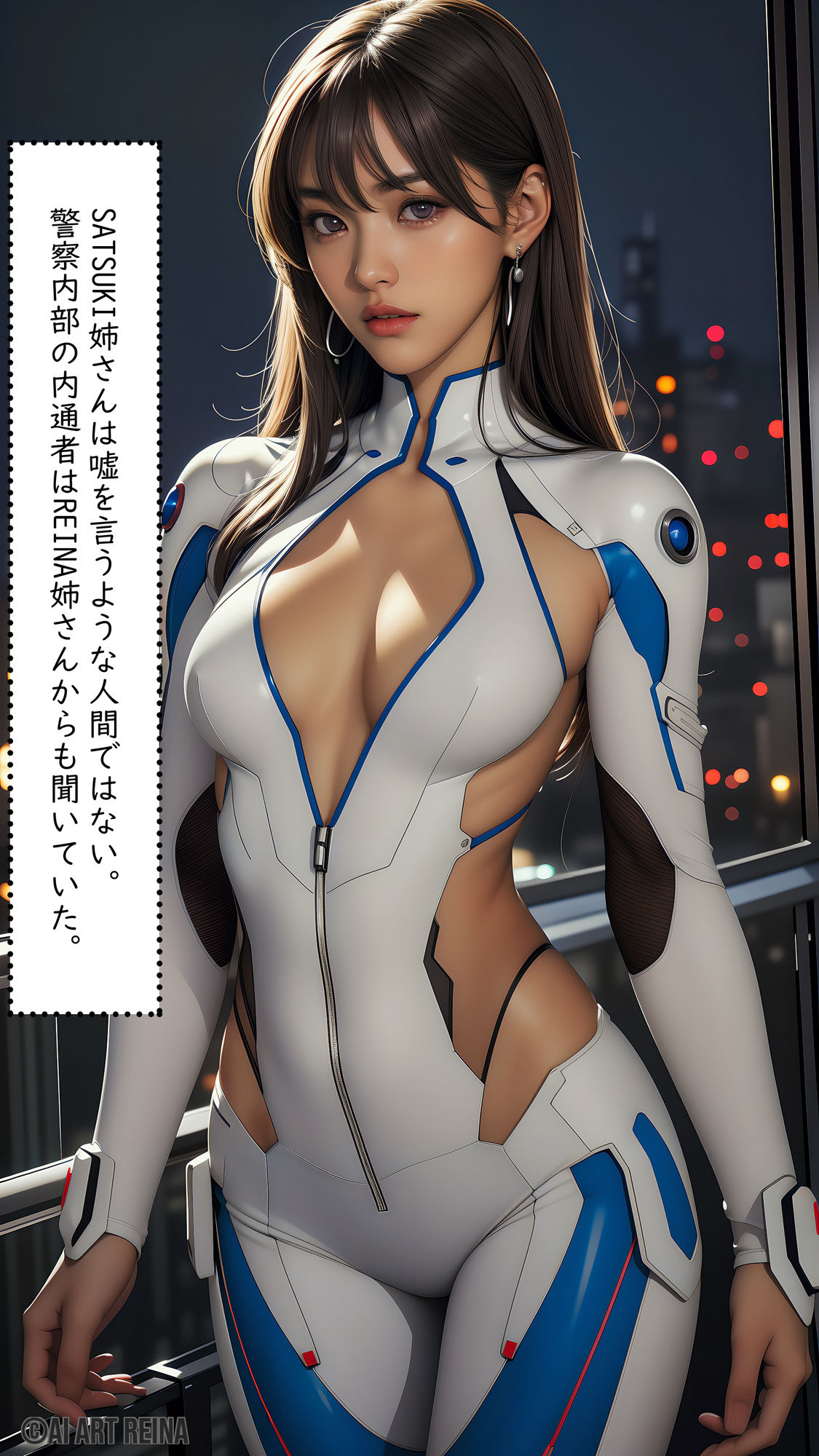 サンプル画像4:麗奈、香澄、遥香、紗月（デジタルの囚人 収録01〜07）(AI＆ART Reina) [d_298053]