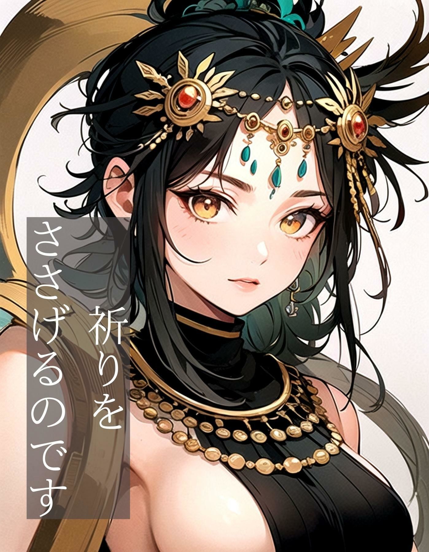 サンプル画像1:部族の巫女、慰み者となれ(美麗企画) [d_298054]