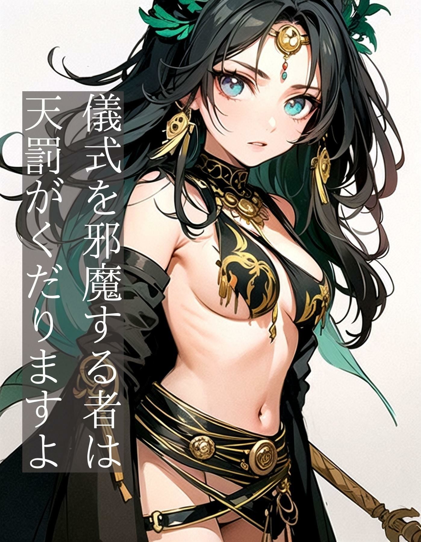 サンプル画像2:部族の巫女、慰み者となれ(美麗企画) [d_298054]