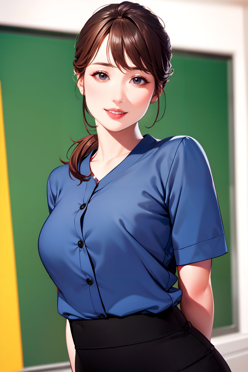 サンプル画像1:女教師の誘惑(ザギンチョ) [d_298111]