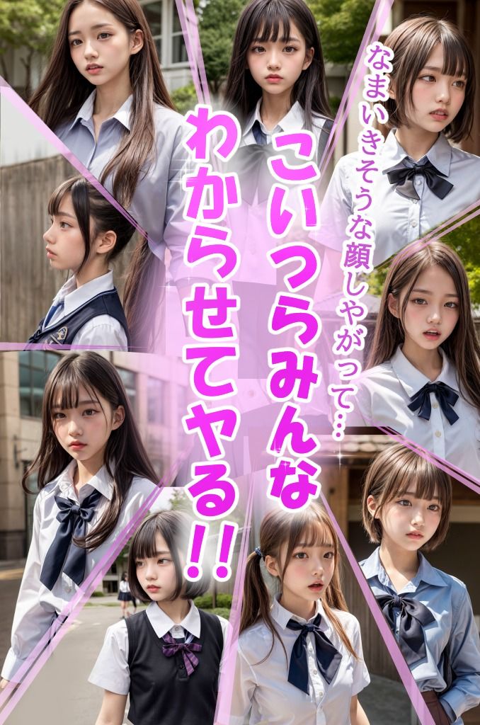 サンプル画像1:生意気そうなJKをわからせ指導セックス 〜睨みながらも身をよじりイキ顔をさらす生意気JKにわからせ大量中出し〜(まんごー屋) [d_298126]