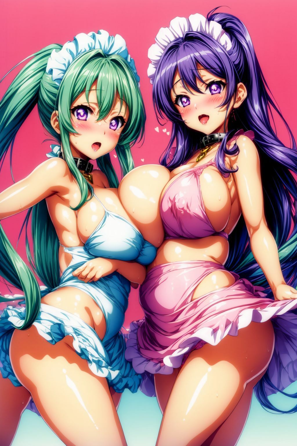 サンプル画像1:楽しい楽しいハーレム生活※アニメ2(AIイラスト冒険者) [d_298166]