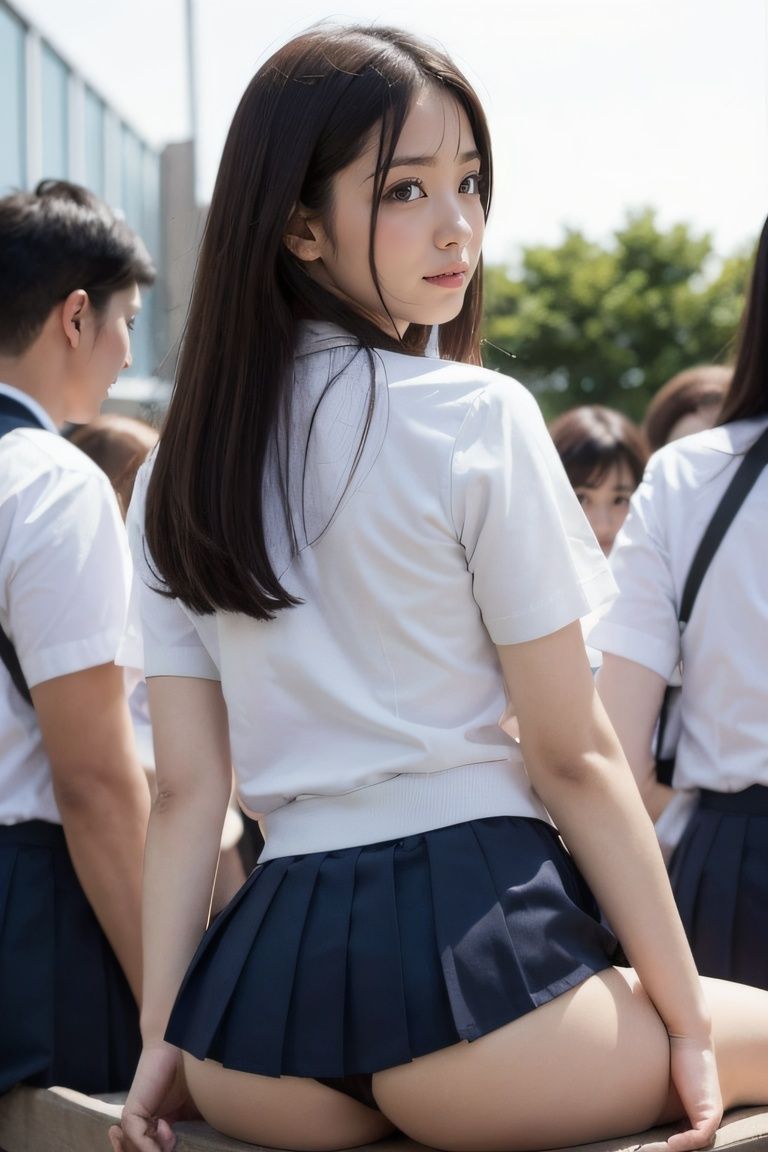 サンプル画像1:美少女JKの青春、笑顔の輝き(nico bassの世界) [d_298261]