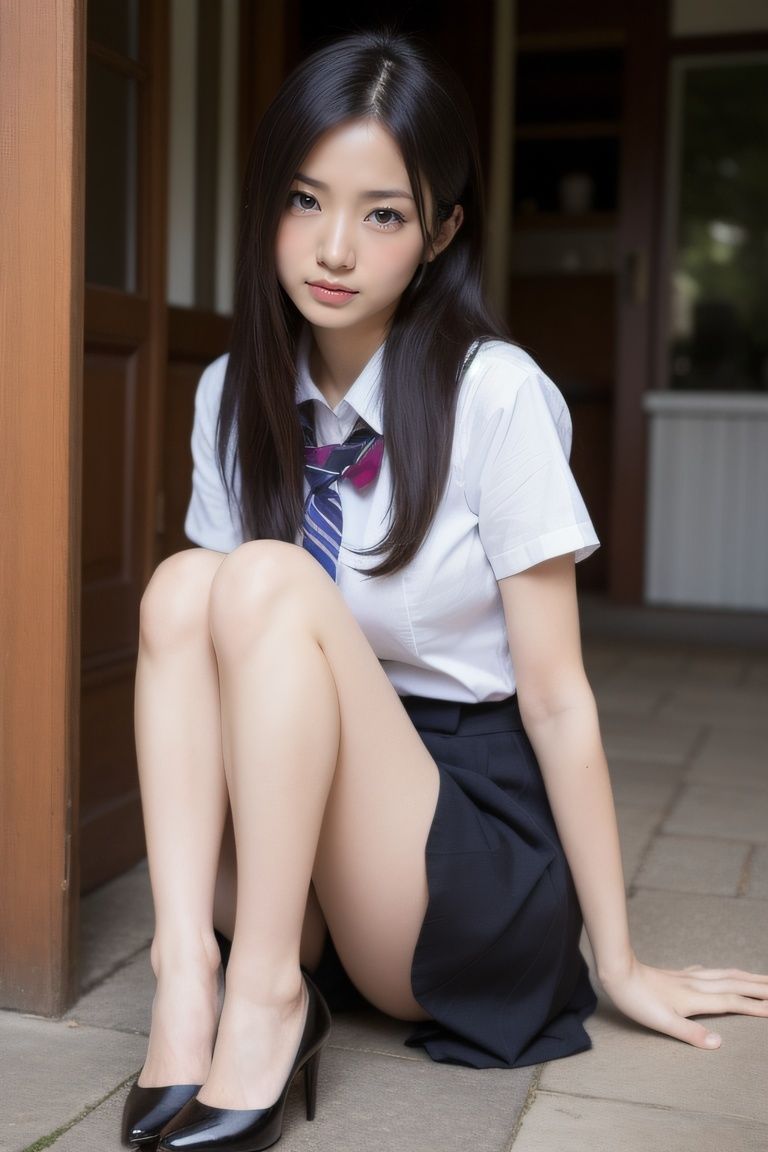 サンプル画像3:美少女JKの青春、笑顔の輝き(nico bassの世界) [d_298261]