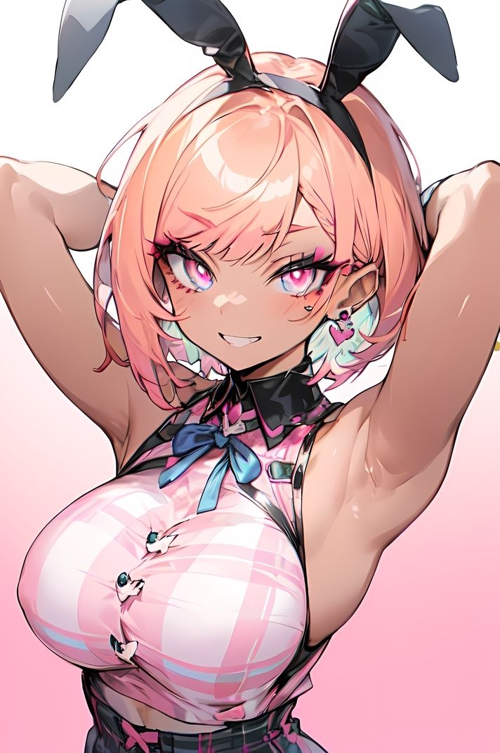 サンプル画像5:PASTEL GIRLS 2 えちえちバニーガールズ（全100P）(Yuri – AI Creator) [d_298320]