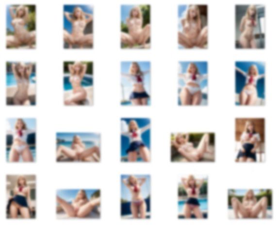 サンプル画像6:金髪少女の日々 Vol.1(POPKISS) [d_298326]