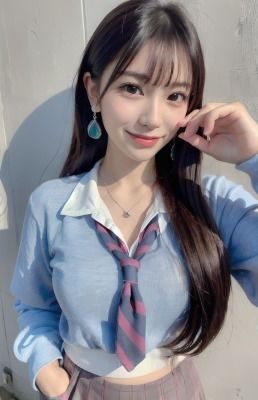 サンプル画像4:清楚系ギャルと生ハメ(AIコスプレ美女) [d_298370]