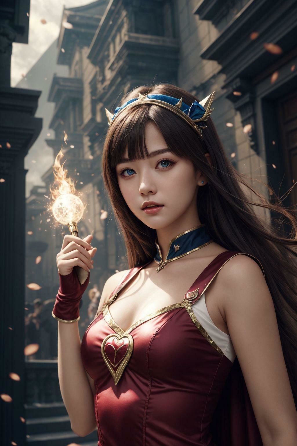 サンプル画像4:魔法少女になりたくて(きゅうりの里) [d_298383]