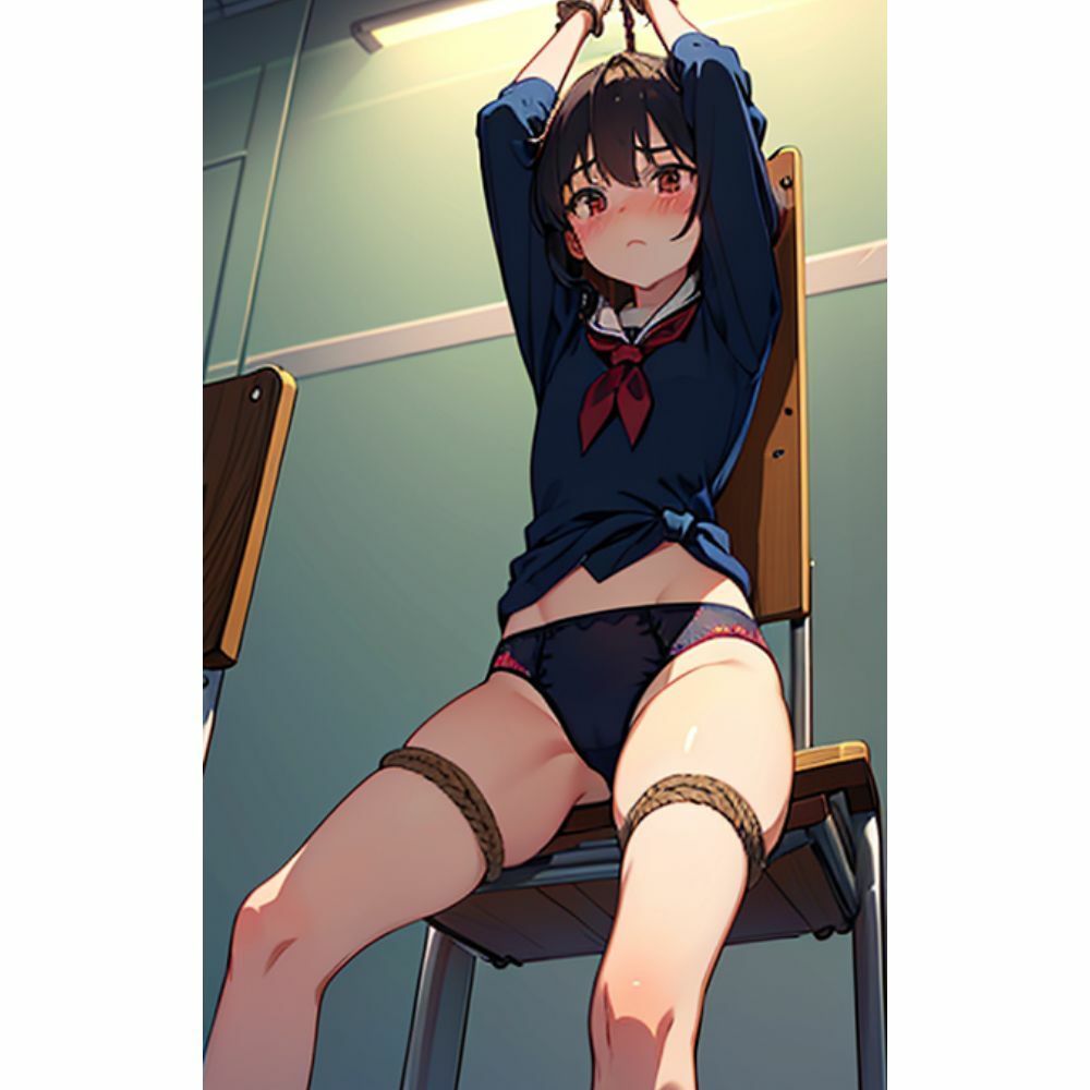 サンプル画像3:かわいい娘縛ってみた｜恥じらいの軟禁(あんこの部屋) [d_298433]