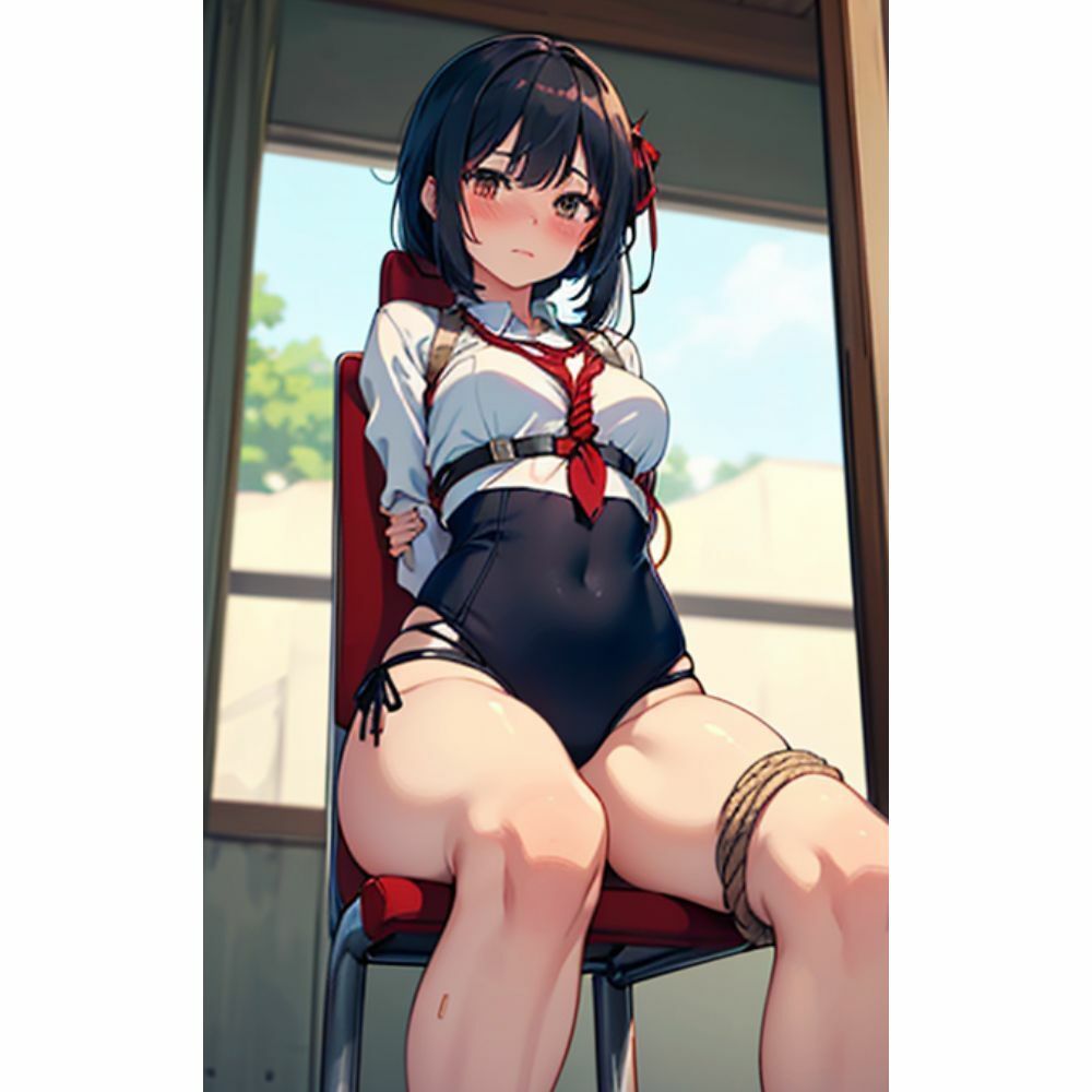 サンプル画像4:かわいい娘縛ってみた｜恥じらいの軟禁(あんこの部屋) [d_298433]