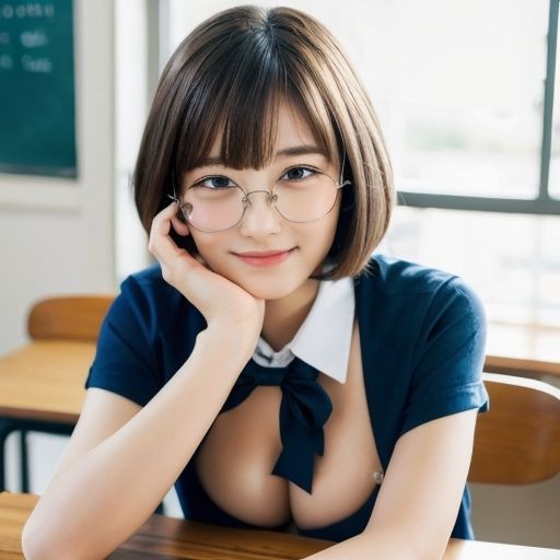 サンプル画像2:地味メガネっ子の初援交の裏側(港区OL図鑑) [d_298508]