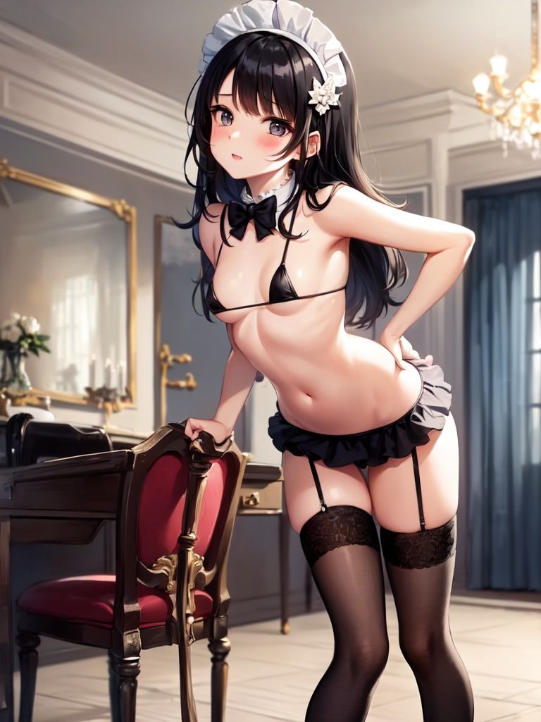 サンプル画像1:ご主人様たちに犯●れるメイド少女(ぽりっしゅ本舗) [d_298552]