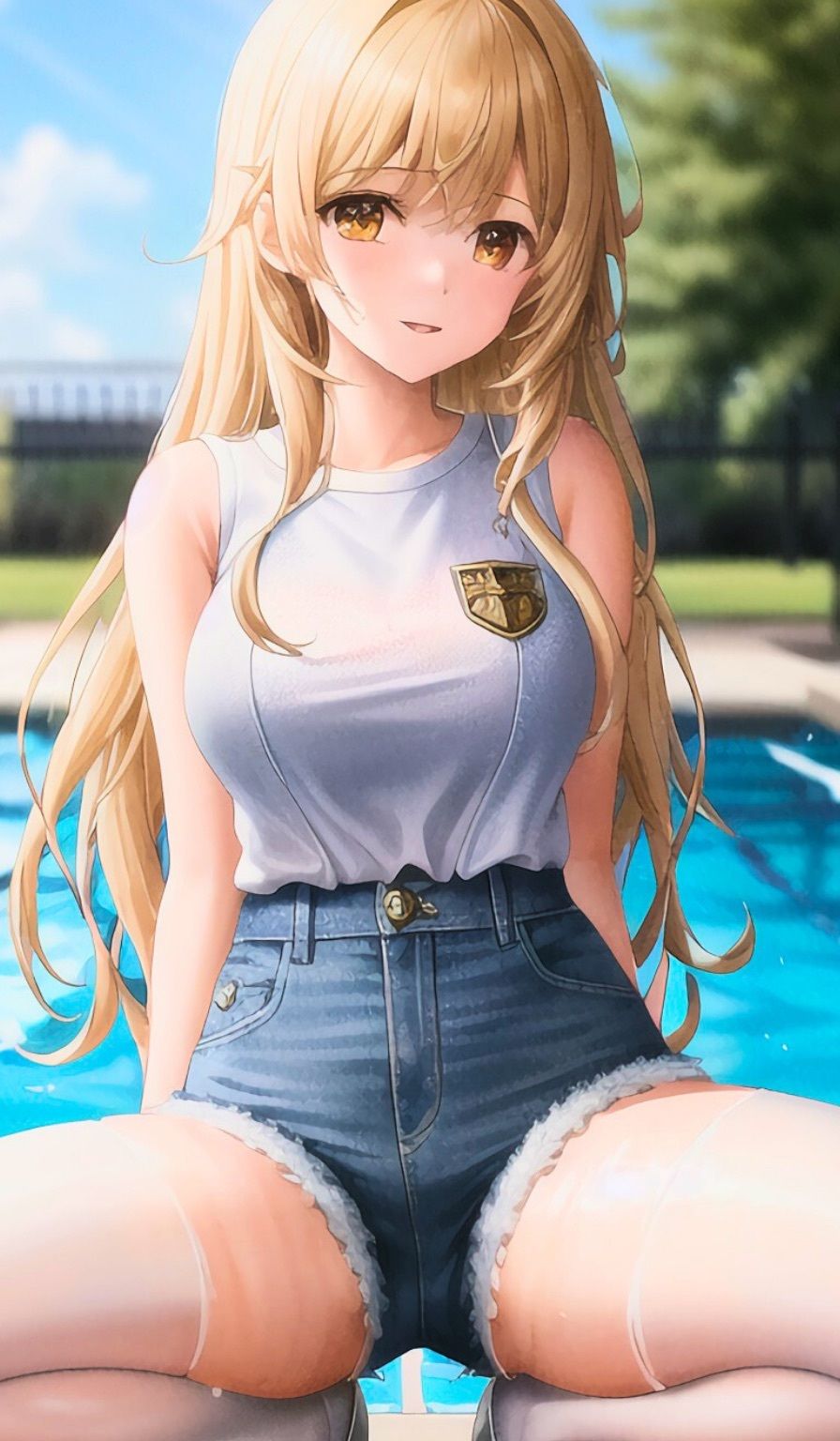 サンプル画像3:ハーマイオニー・D・グレンジャーさんが彼氏に中出しされてしまった -寝取られ美女AICGイラスト集- ホグワーツ地方在住(にこにこ) [d_298573]