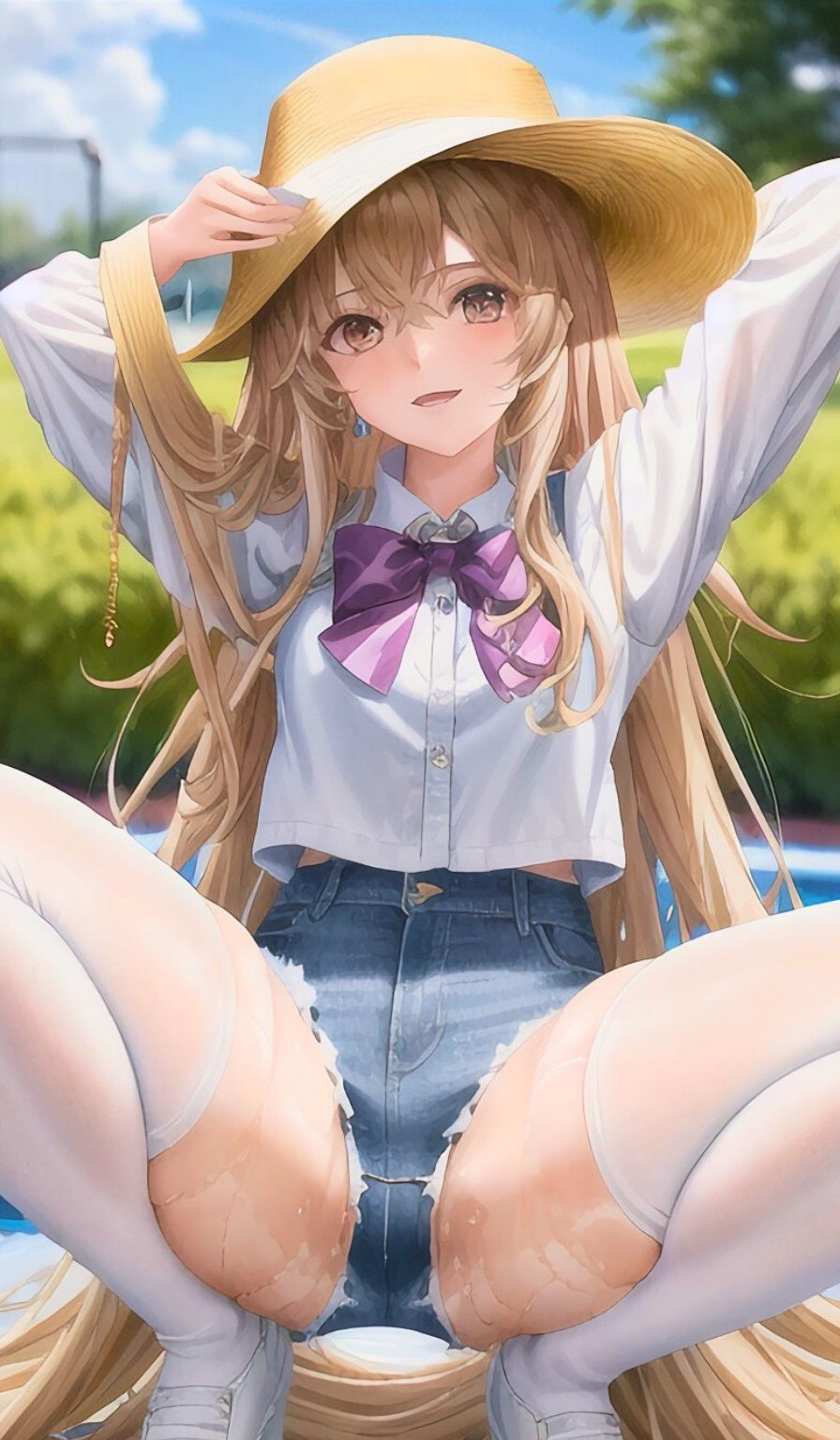 サンプル画像4:ハーマイオニー・D・グレンジャーさんが彼氏に中出しされてしまった -寝取られ美女AICGイラスト集- ホグワーツ地方在住(にこにこ) [d_298573]