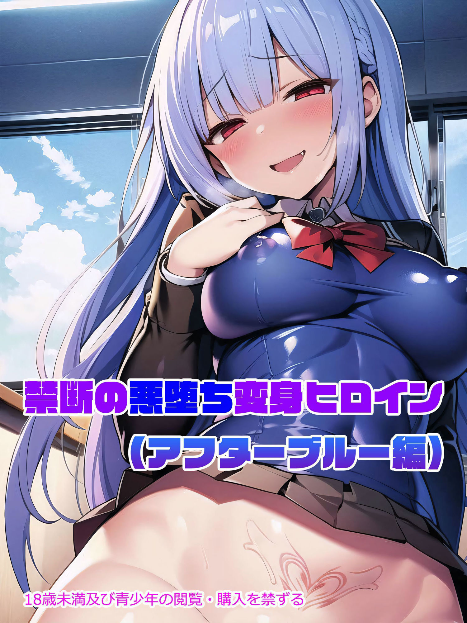 サンプル画像1:【アフターブルー編】禁断の悪堕ち変身ヒロイン（AIArt）(NaruMinix) [d_298596]