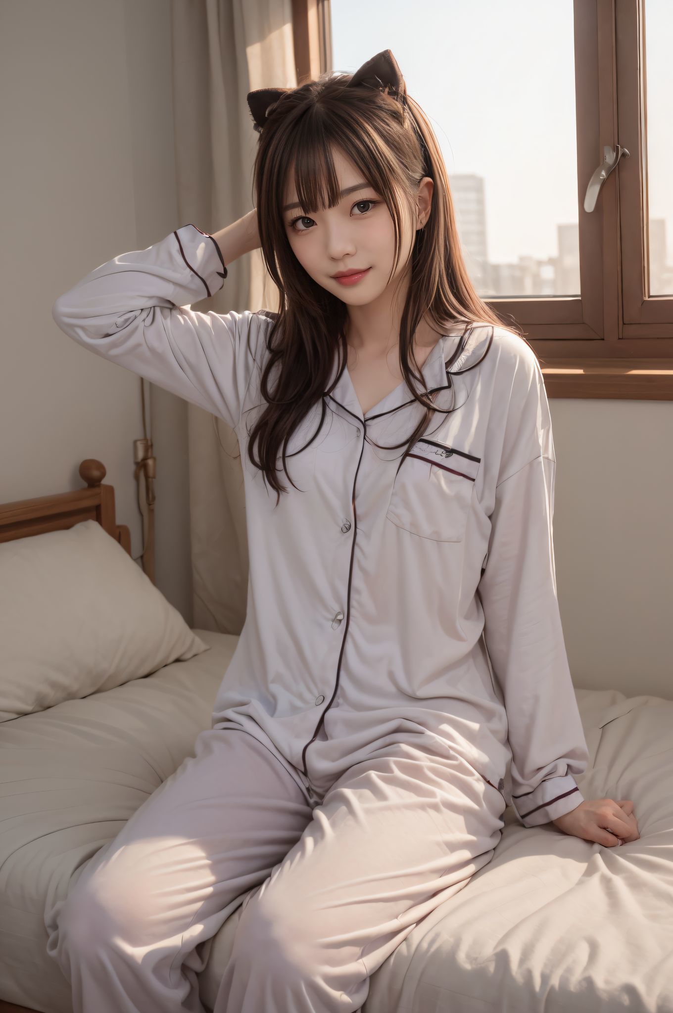 サンプル画像5:普段着の舞子、どうですか？(もふもふうさぎ) [d_298652]