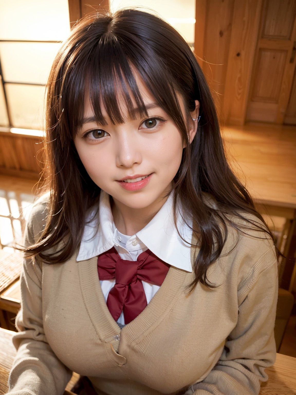 サンプル画像2:制服少女の日常(鶏むね) [d_298757]