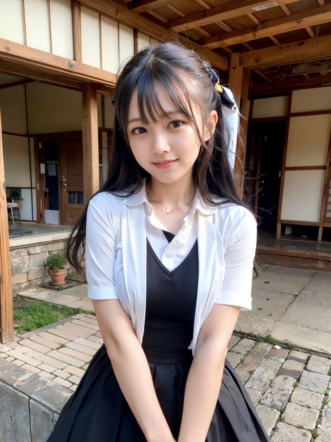 サンプル画像4:制服少女の日常(鶏むね) [d_298757]