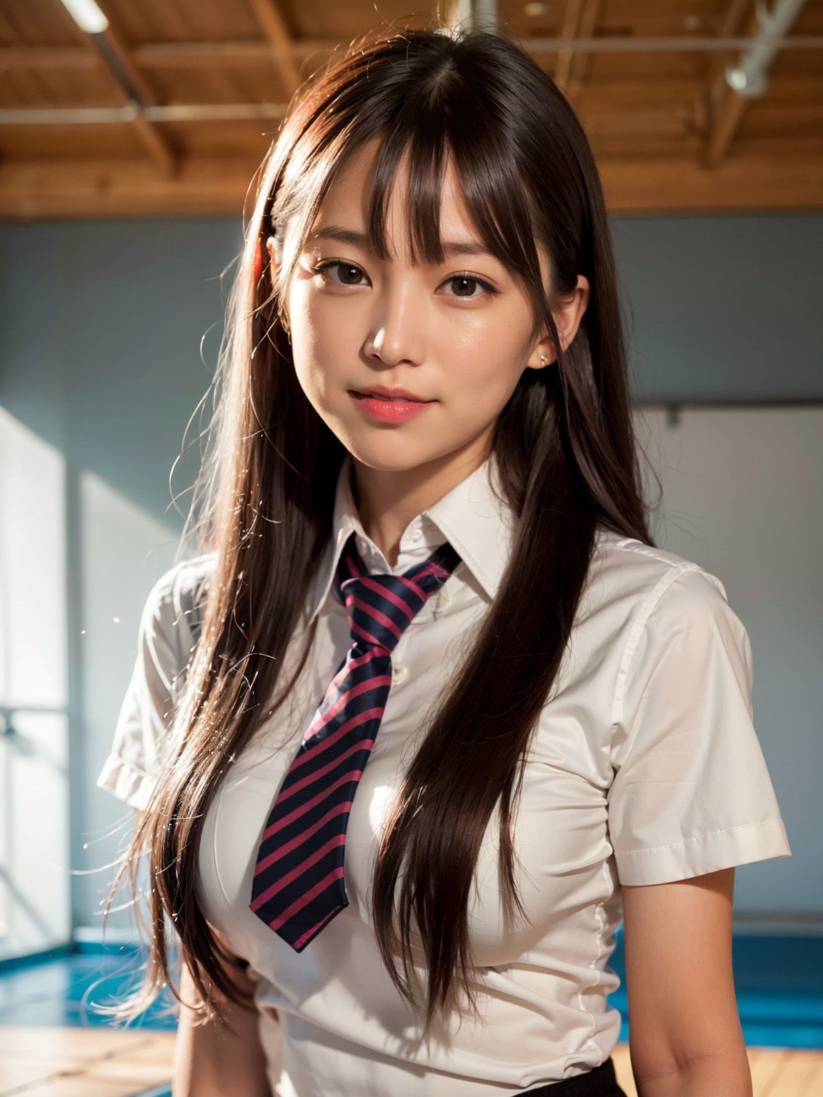 サンプル画像5:制服少女の日常(鶏むね) [d_298757]