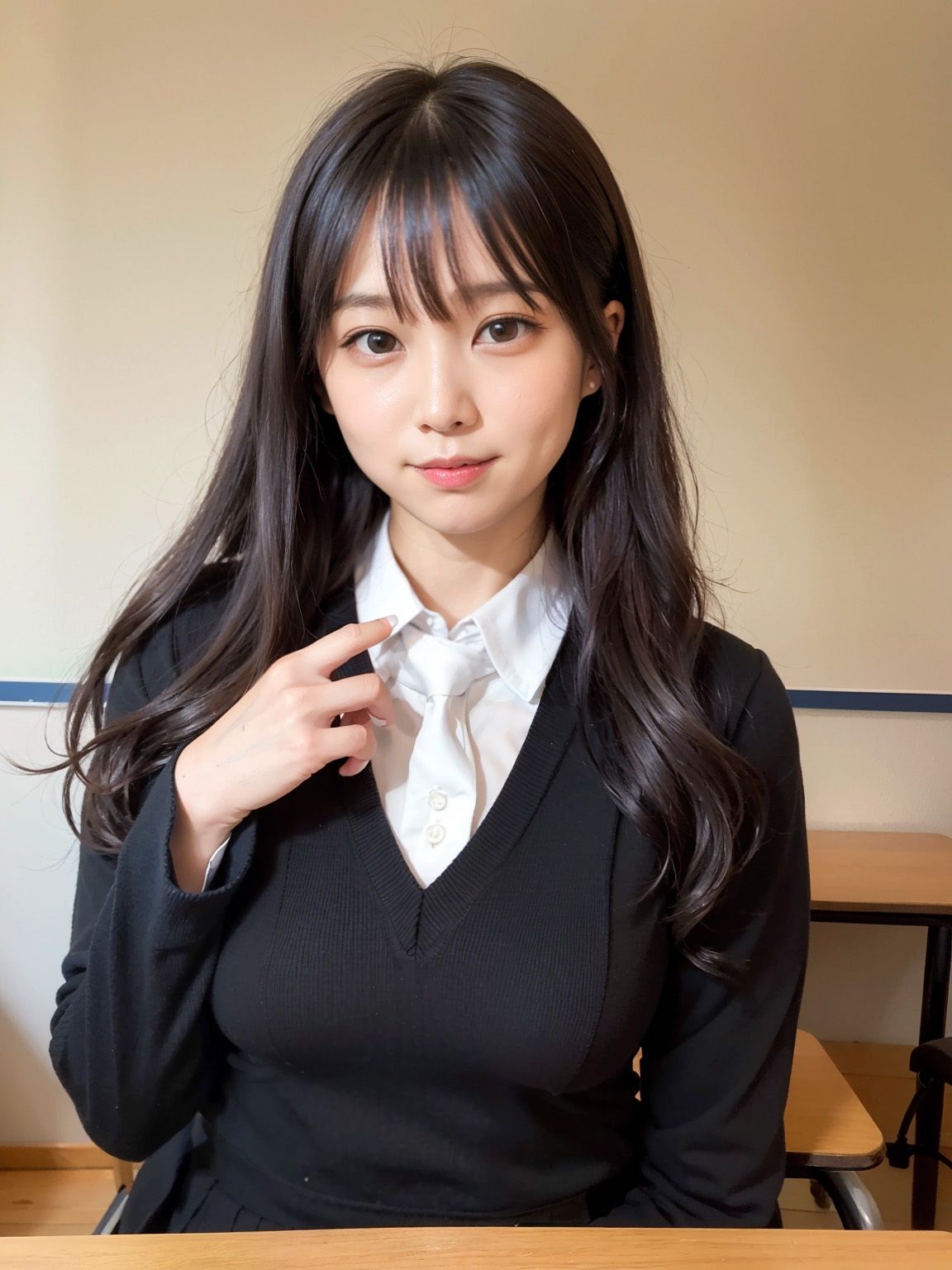 サンプル画像6:制服少女の日常(鶏むね) [d_298757]