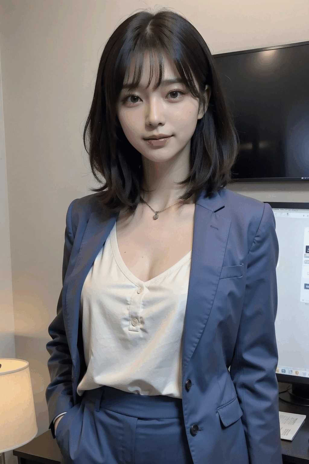 サンプル画像2:会社の先輩とえっち(うみかもめ) [d_299080]