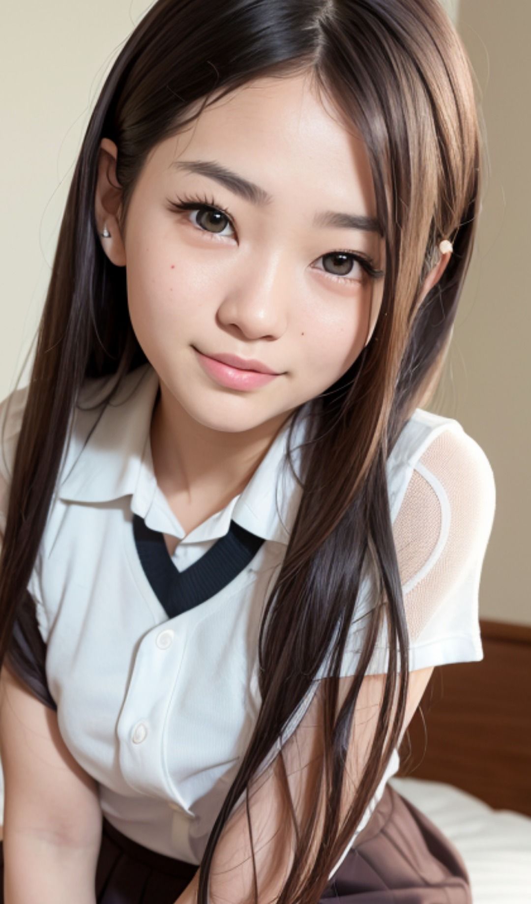 サンプル画像4:AI美女wearing〜シリーズ8〜激かわJKコス 検査済japanese日本人 美人 美少女 女子校生 女子校生 学校 学園 制服 生徒 教師 グラビア写真集 アイドル 可愛い 激カワ 非エロ 巨乳 並乳 むちむち スポーツ コスプレ AI生成(AI美女wearing@BY PENCO) [d_299202]