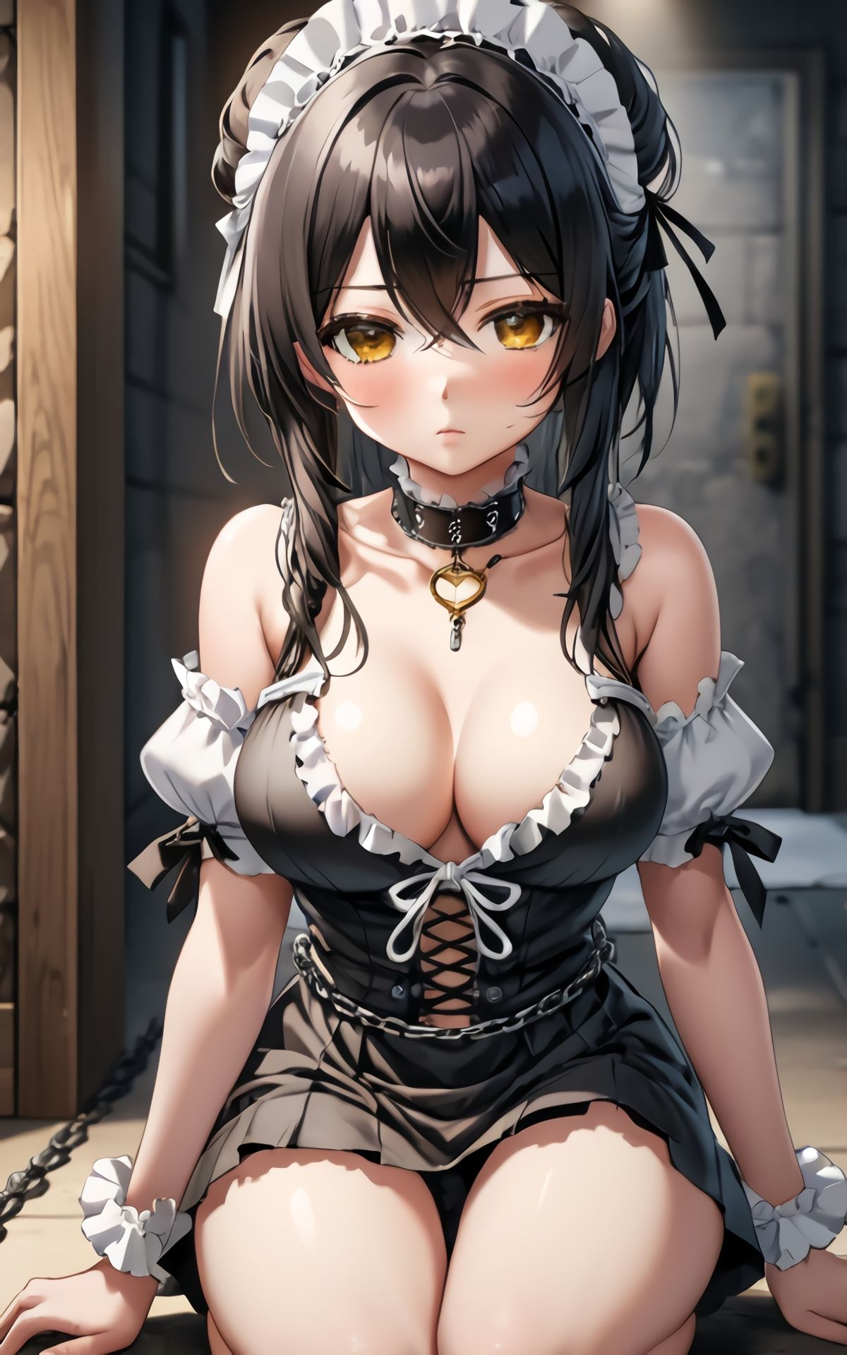 サンプル画像1:捕まった女の子たち(aiルペルカリア) [d_299226]