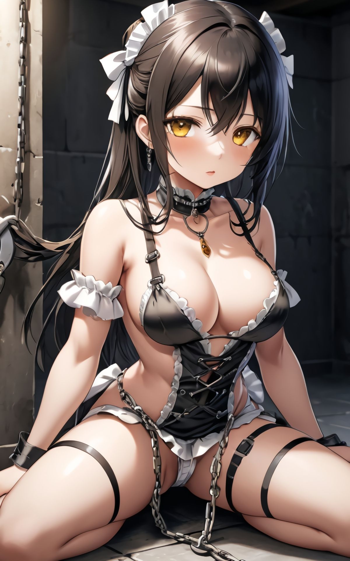 サンプル画像4:捕まった女の子たち(aiルペルカリア) [d_299226]