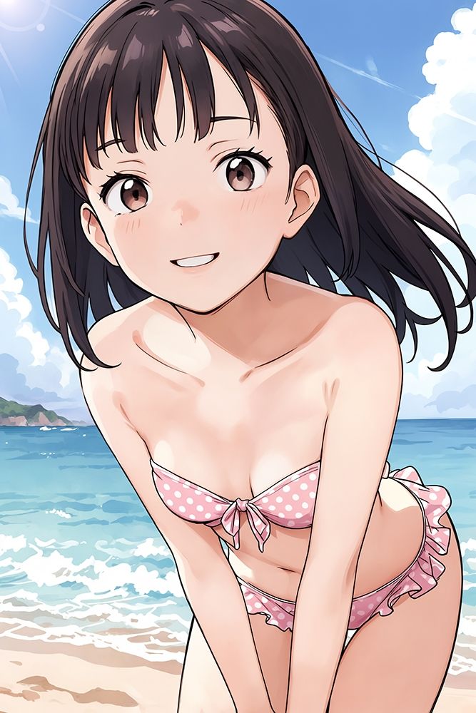 サンプル画像1:Enjoy sandy beach and hot springs(PixelPlayQuest) [d_299353]