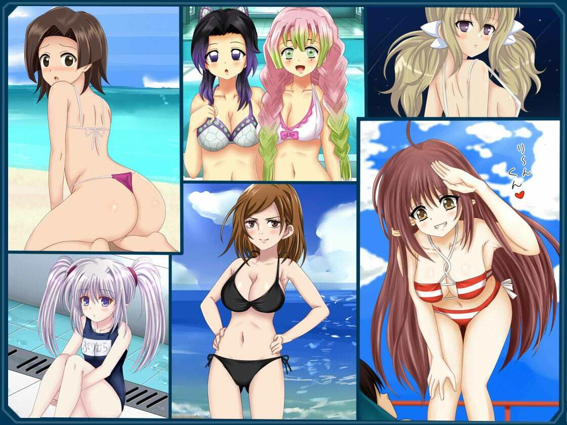 サンプル画像1:【フェチコレVol.8】 美少女グラビア50（コレ）クション(シグ子（黒羽）) [d_299359]