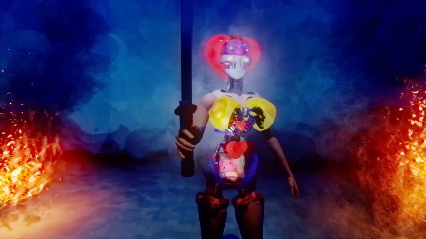 サンプル画像5:人間VS機械乳首相撲大会グロティクスバージョン(太平洋) [d_299371]