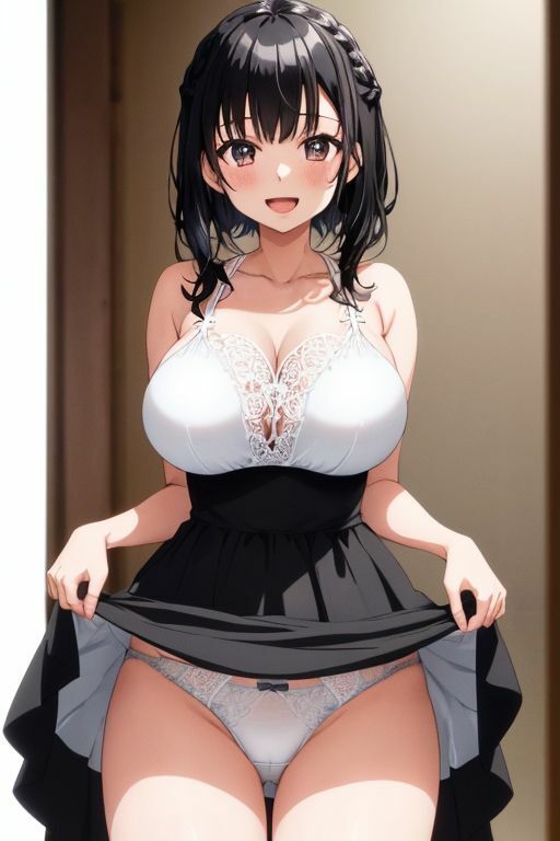 黒髪女子の下着のサンプル画像 6