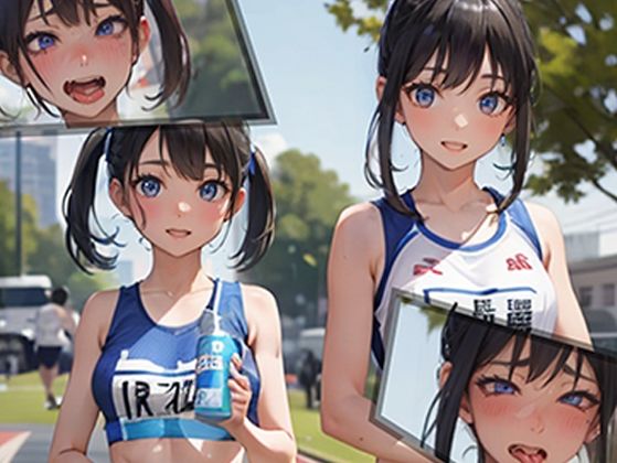 サンプル画像3:アヘ顔陸上部その1(あぼじ) [d_299553]