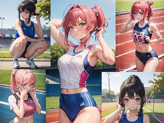 サンプル画像6:アヘ顔陸上部その1(あぼじ) [d_299553]