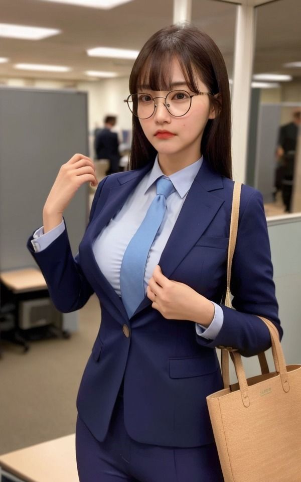 サンプル画像1:【社内不倫】新人社員が上司と不倫！職場でおっぱいを露出して大興奮(性欲モンスター企画) [d_299635]