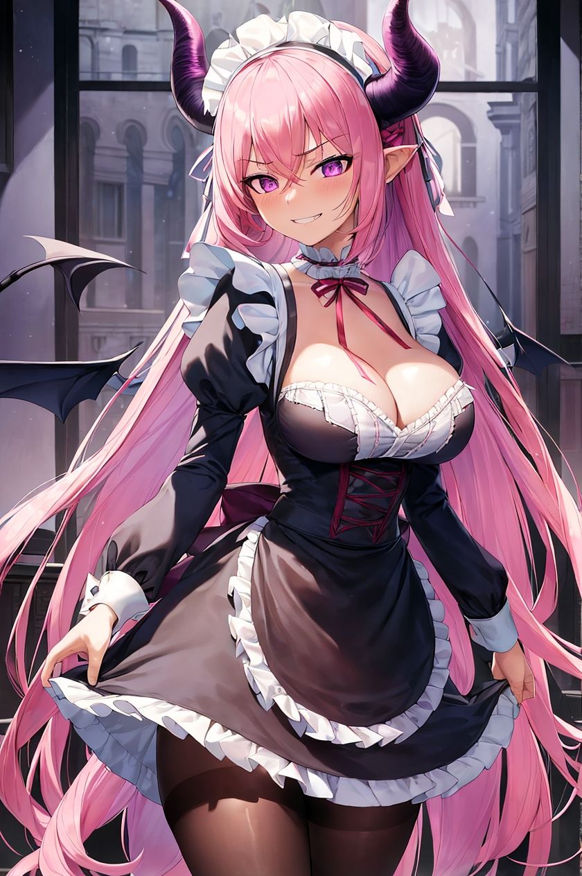 サンプル画像2:淫魔化CG集メイド編(pandamwd) [d_299655]