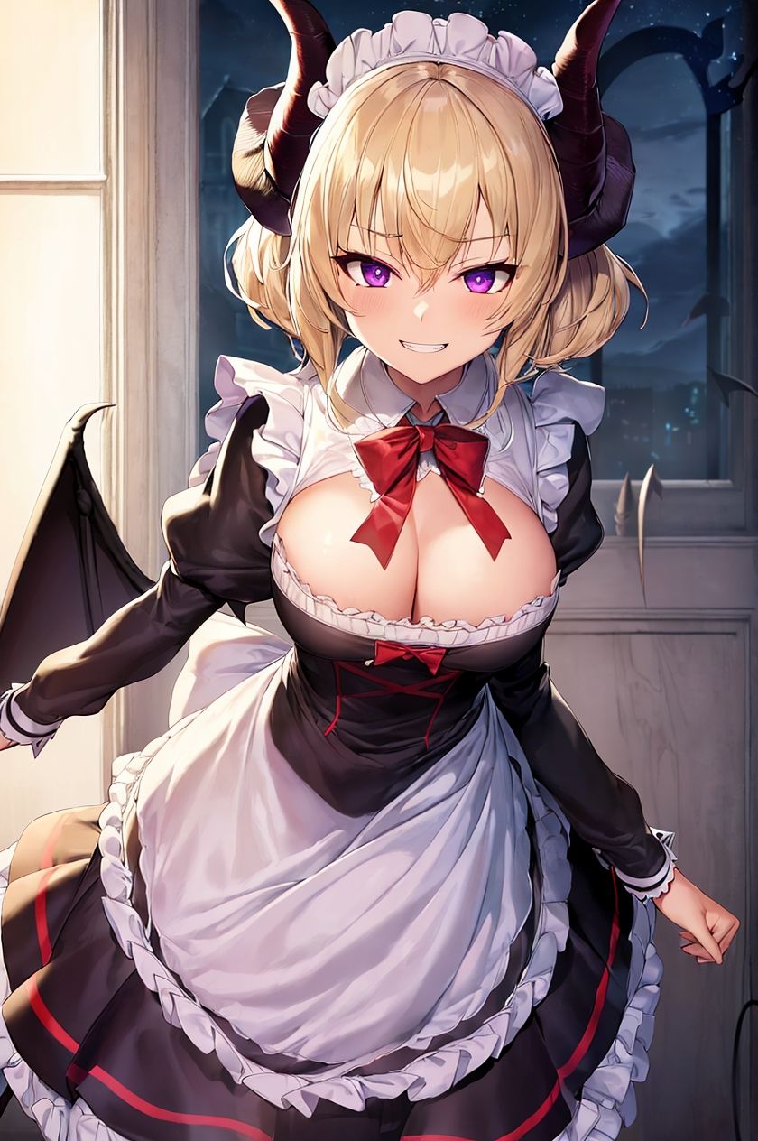 サンプル画像4:淫魔化CG集メイド編(pandamwd) [d_299655]