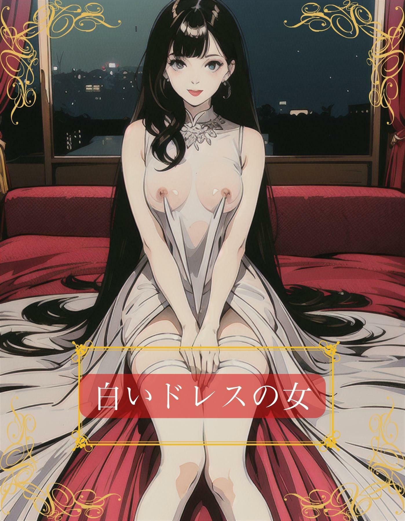 サンプル画像5:ドレスで着飾って淑女ぶっているけど、ただの売女になりさがった没落人妻クルーズ船(美麗企画) [d_299827]