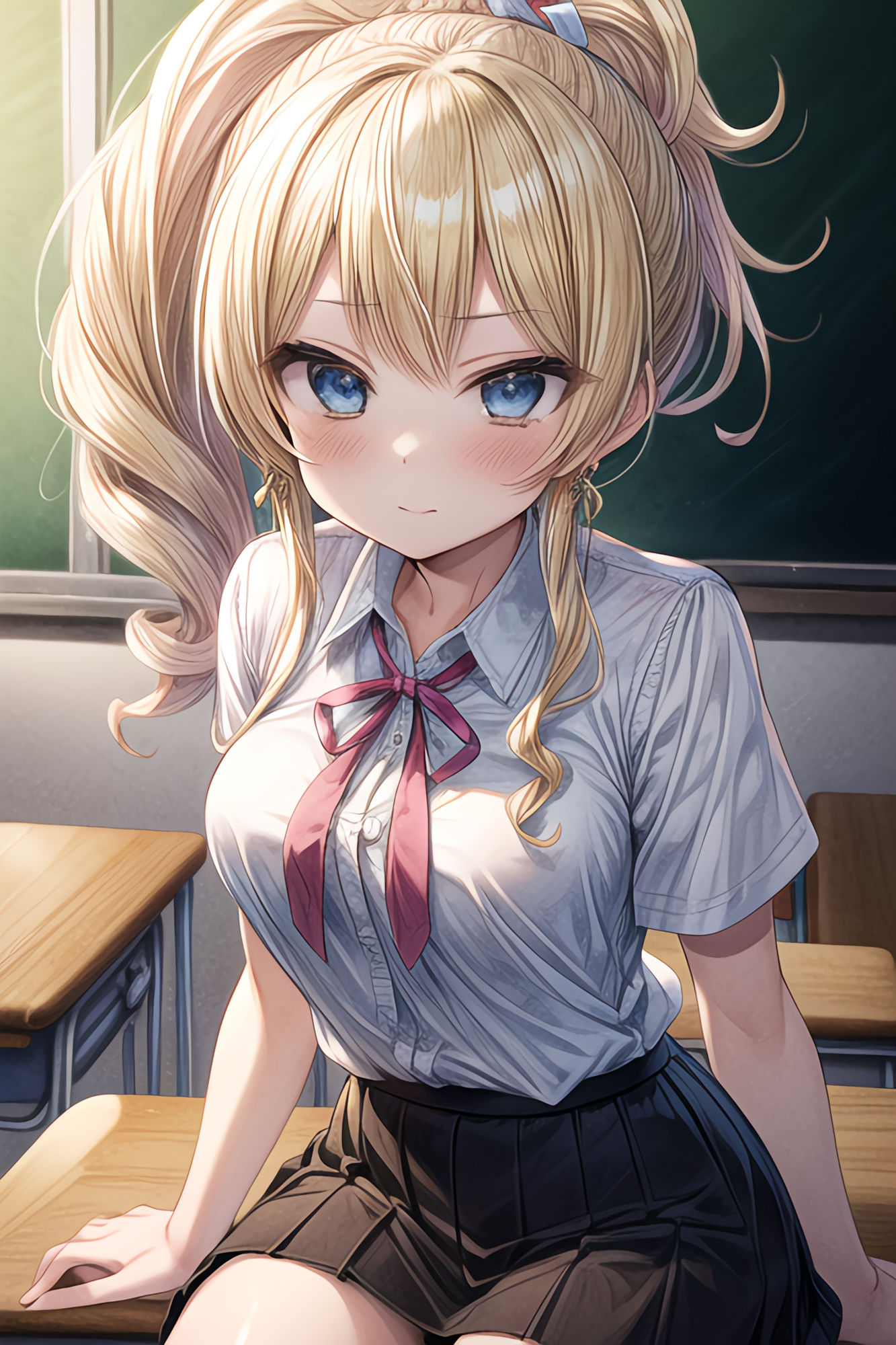 サンプル画像1:学年一えっろい体の美少女につきまとわれています(ごきげんうらのす) [d_299864]