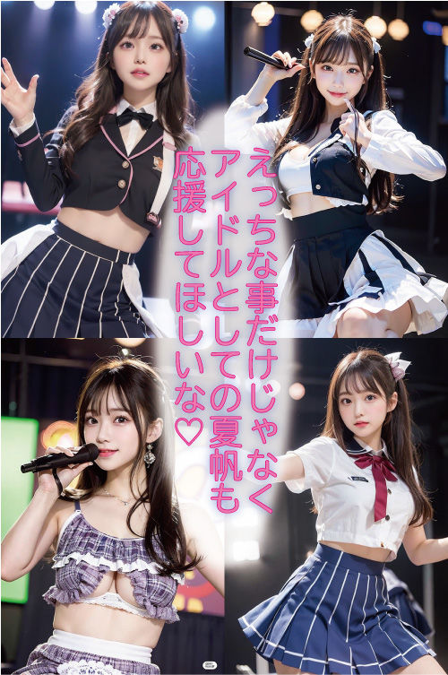 サンプル画像2:童顔18歳JK夏帆ちゃんのはじめてのフ○ラチオ(JJC) [d_299893]