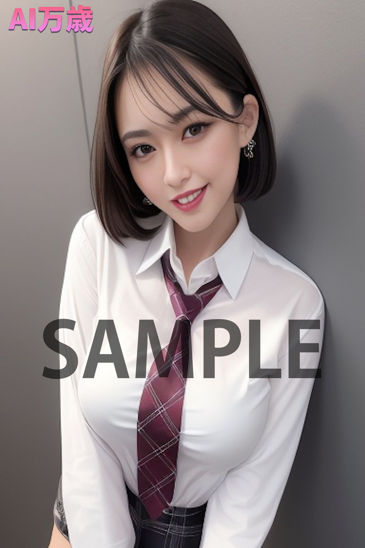 サンプル画像4:生意気J◯に寝取り中出し(AI万歳) [d_299908]