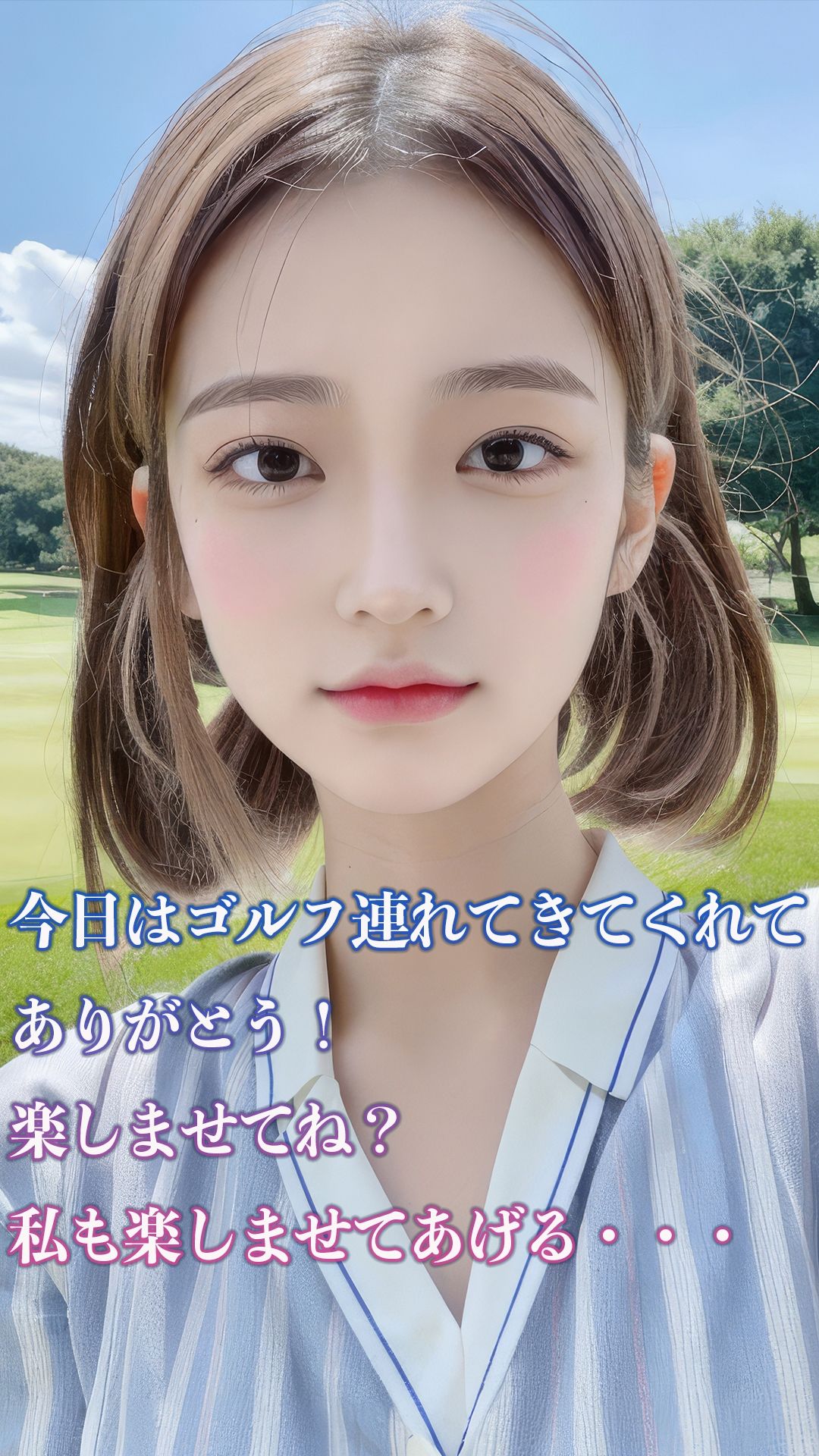 サンプル画像2:ゴルフもHも大好きな痴女子達〜マナー無視！ゴルフ場の好きな場所で、好きな時に、好きな格好で〜(【R18】AI美少女.store) [d_299934]