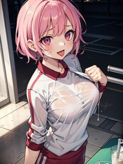 サンプル画像1:ビッチギャルのナイトジム(梵天) [d_299983]