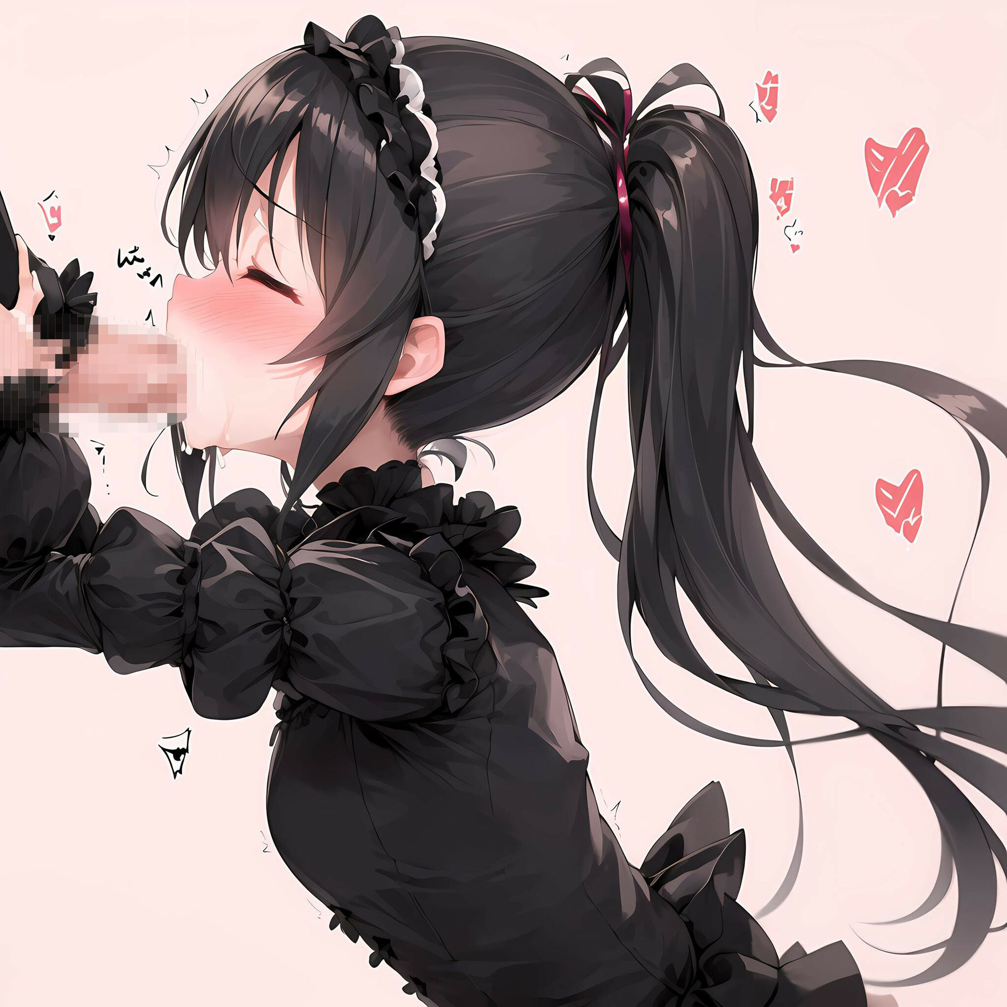 サンプル画像2:メイドフェチ うちのツンデレメイドたちはごっくんが好き編(フェチ工房) [d_300027]