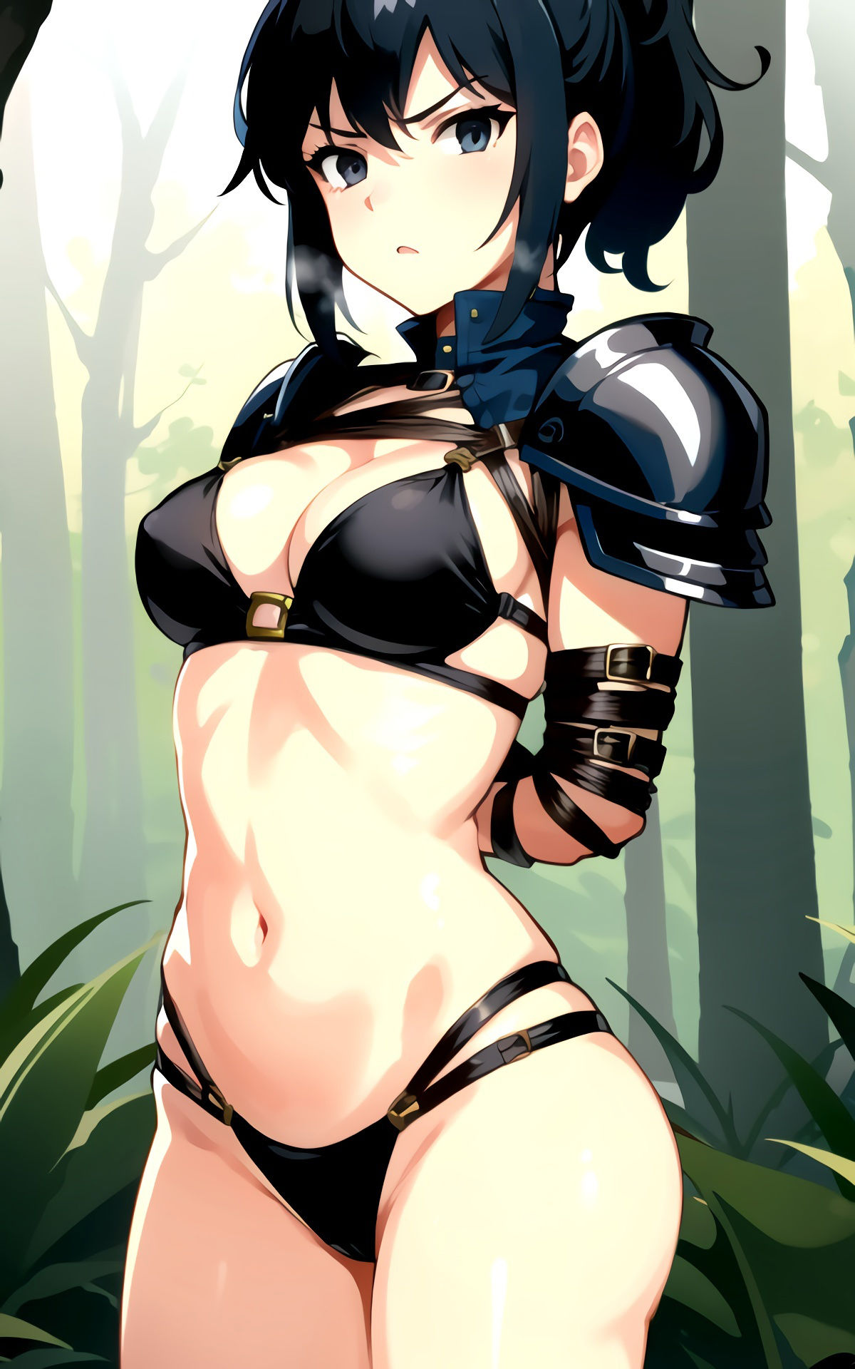 サンプル画像3:気高い女戦士の敗北(aiルペルカリア) [d_300028]