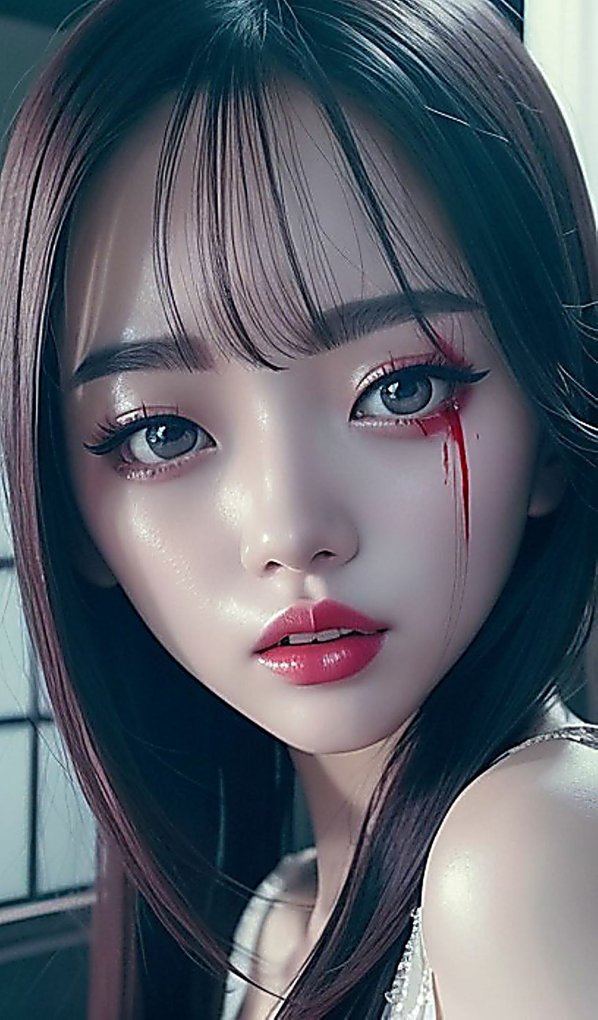 サンプル画像1:AI生成 「恐怖仮想 （仮装）」(あらっとAI) [d_300116]