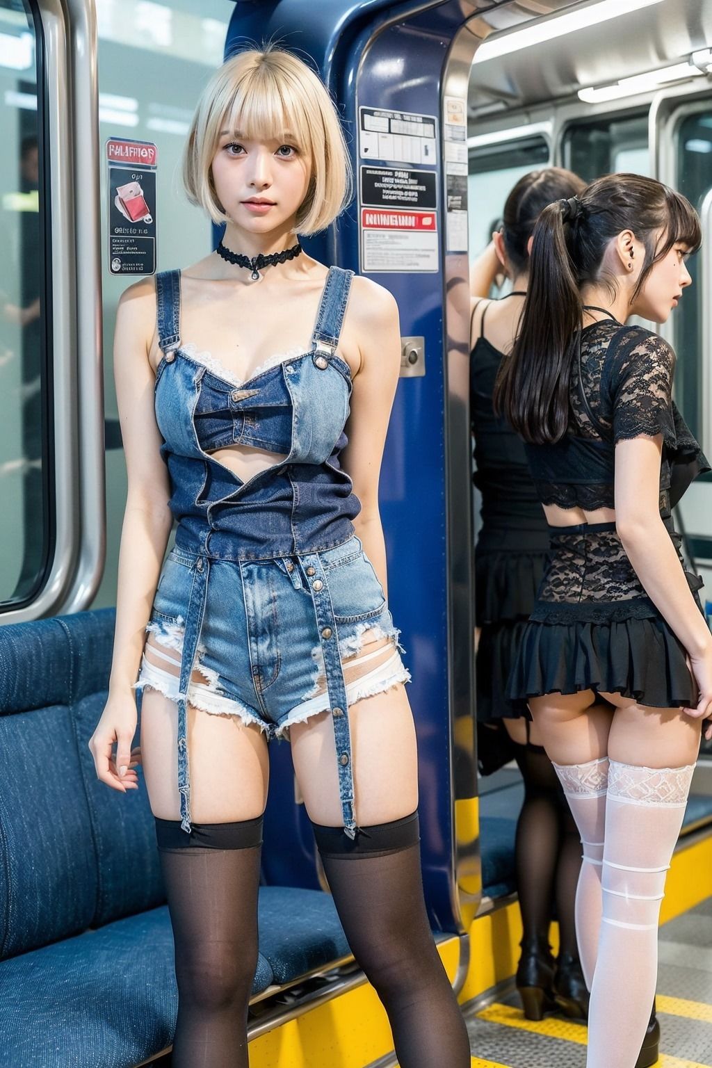 AI秋葉原に向かう電車の中には弱者男性の好きそうな女の子がたくさん8_FANZA版の画像2