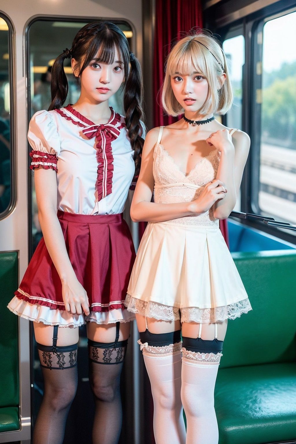 AI秋葉原に向かう電車の中には弱者男性の好きそうな女の子がたくさん8_FANZA版の画像6
