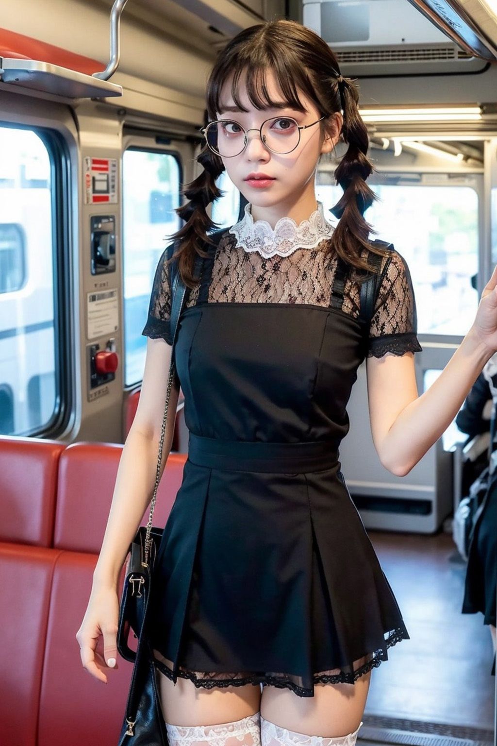 AI秋葉原に向かう電車の中には弱者男性の好きそうな女の子がたくさん8_FANZA版の画像8