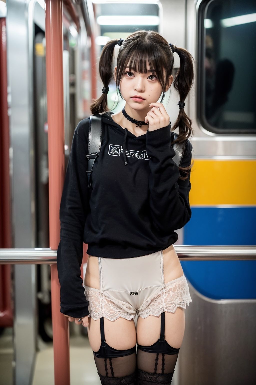 AI秋葉原に向かう電車の中には弱者男性の好きそうな女の子がたくさん8_FANZA版の画像10